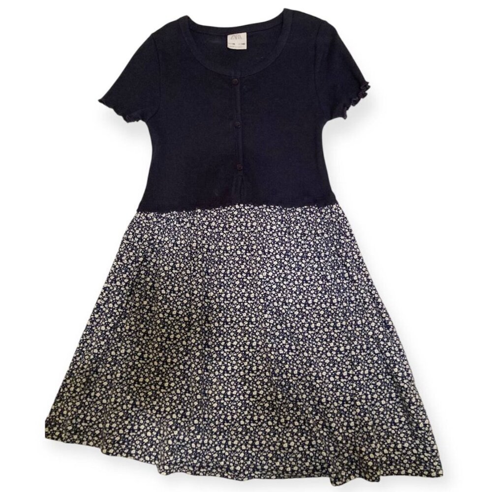 ZARA Beautiful Short-Sleeve Dress - Size 10 YO
